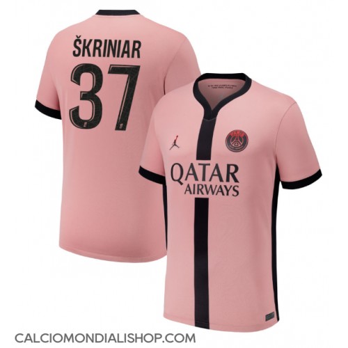 Maglie da calcio Paris Saint-Germain Milan Skriniar #37 Terza Maglia 2024-25 Manica Corta